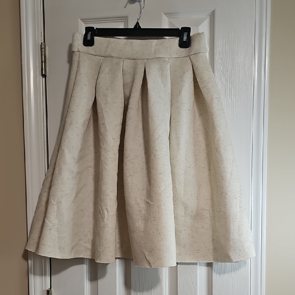 Elegant Cream Skirt